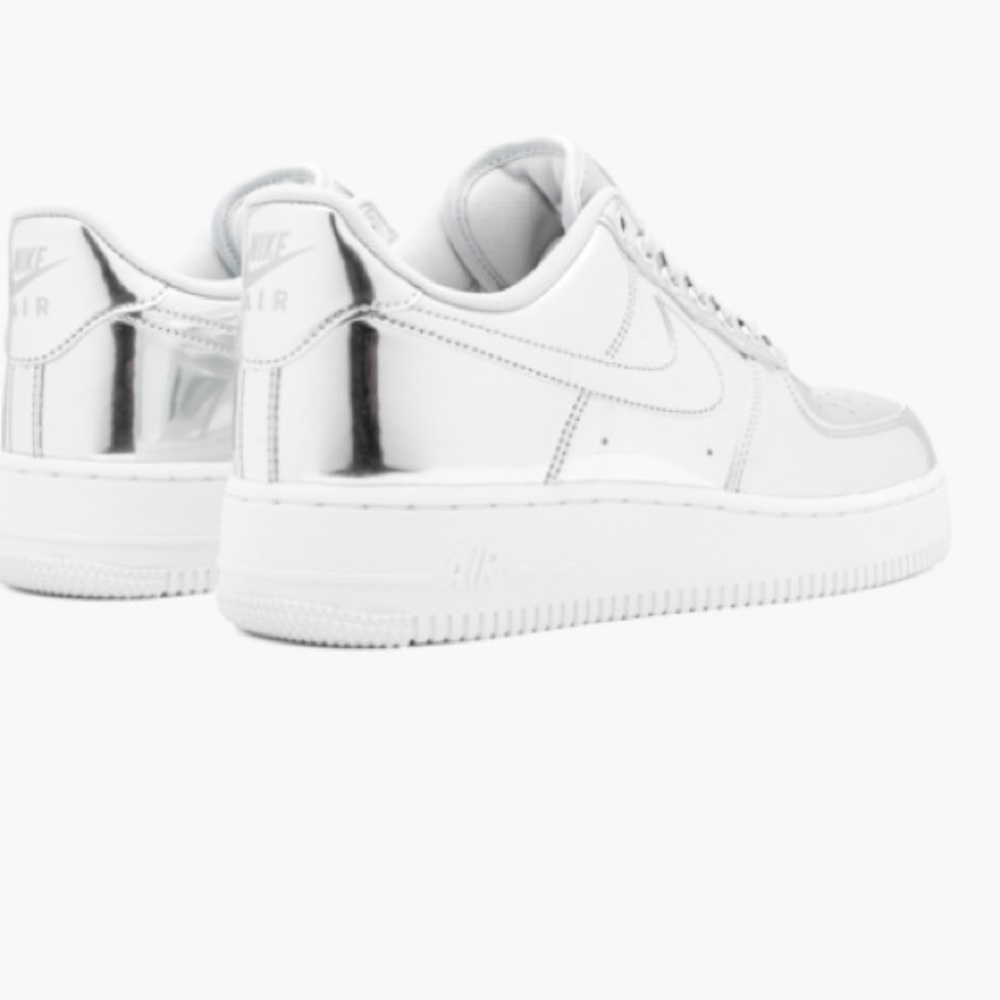 BNIB Chrome Metallic Air Force 1’s AF1’s - Picture 5 of 11